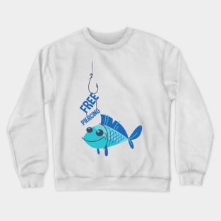 Free Piercing Crewneck Sweatshirt